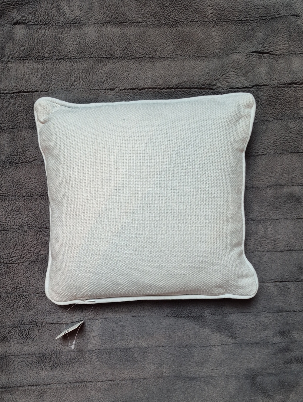 Anthropologie Arden Cotton Frenchie Dog Needlepoint Pillow, New With Tags! - Picture 3 of 15